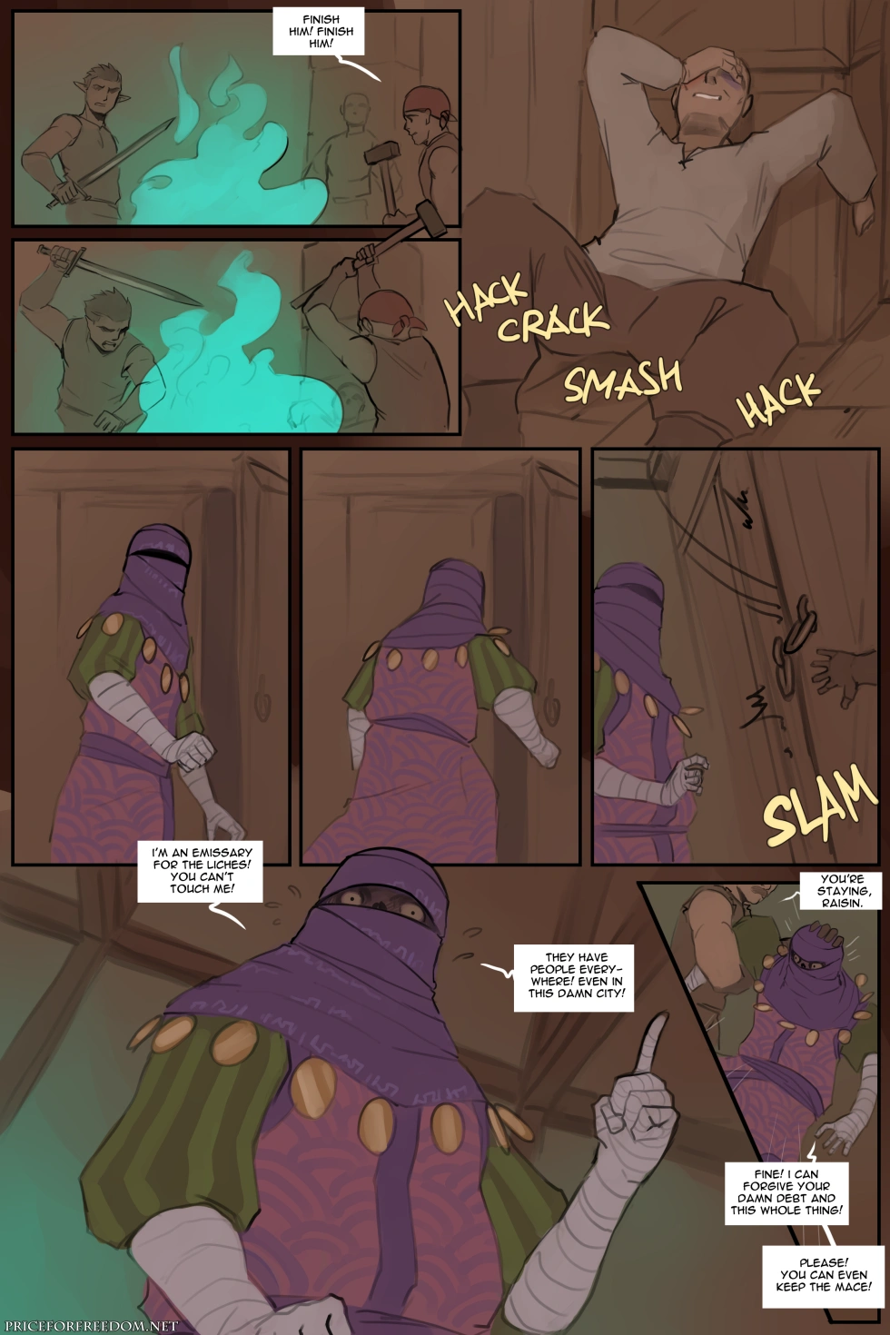 Price for Freedom comic page 333