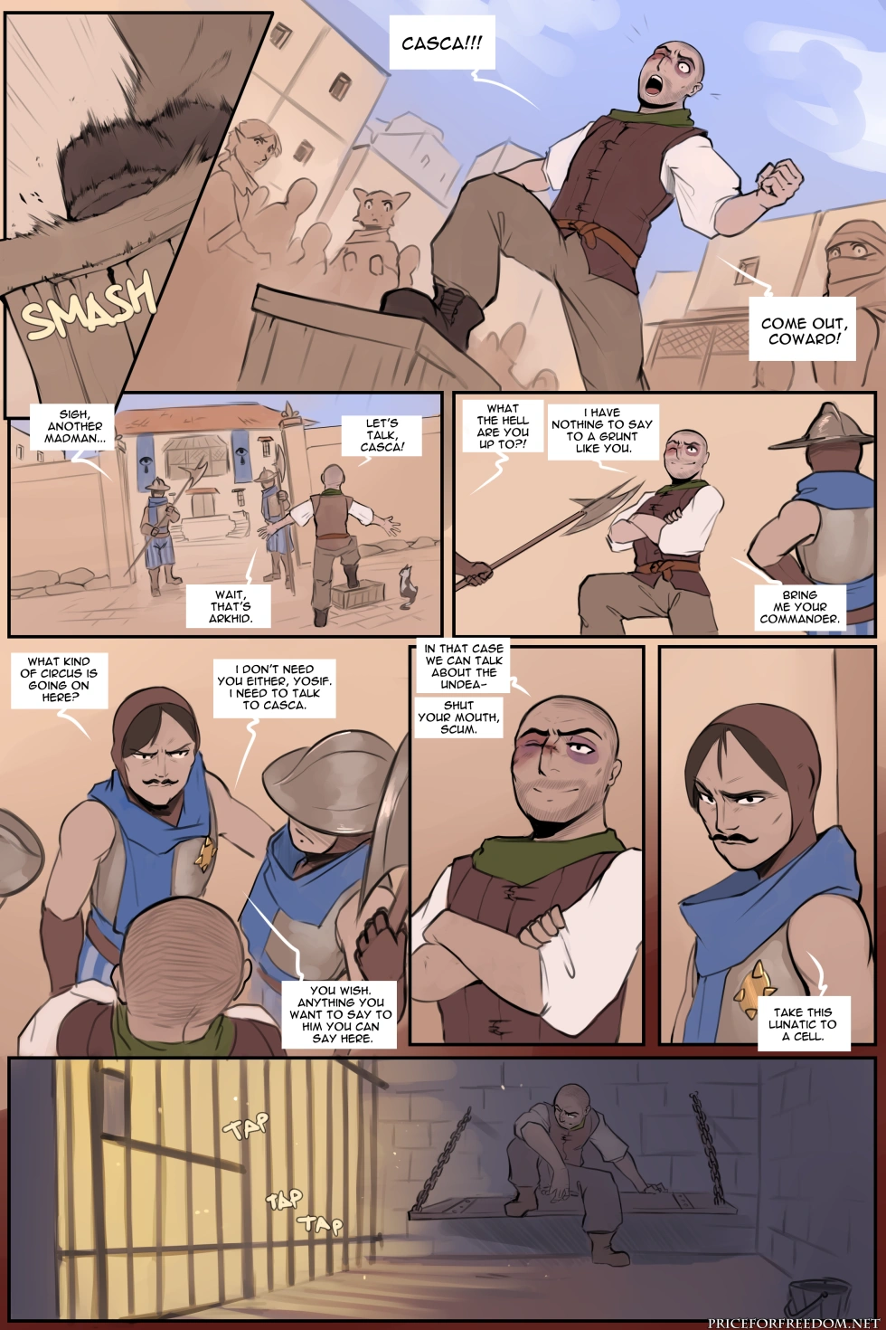 Price for Freedom comic page 348