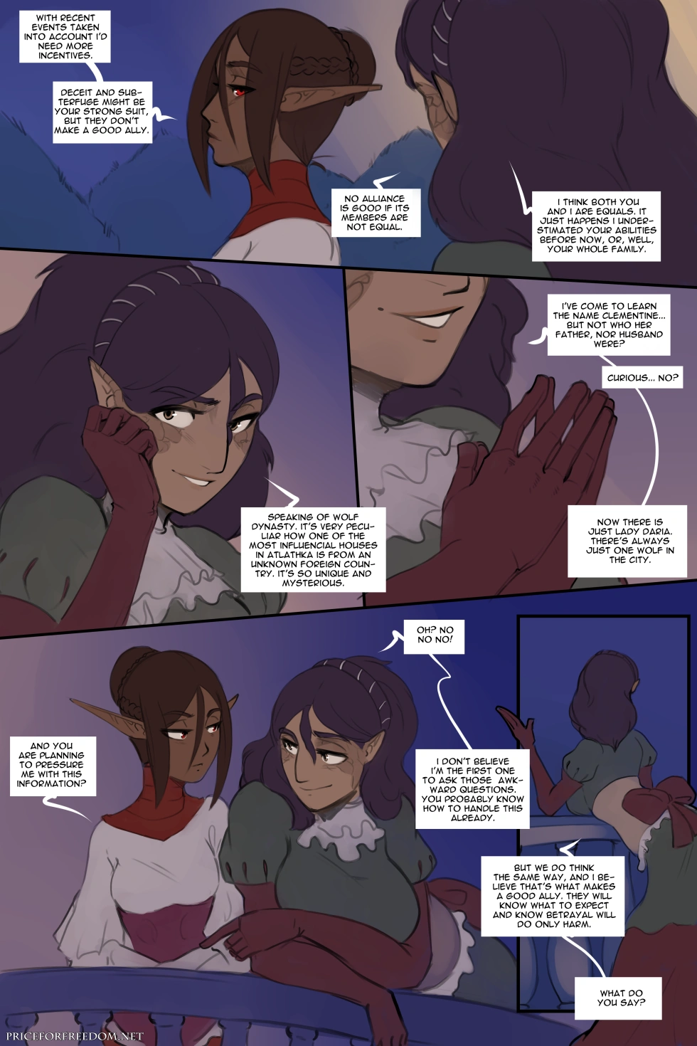 Price for Freedom comic page 366