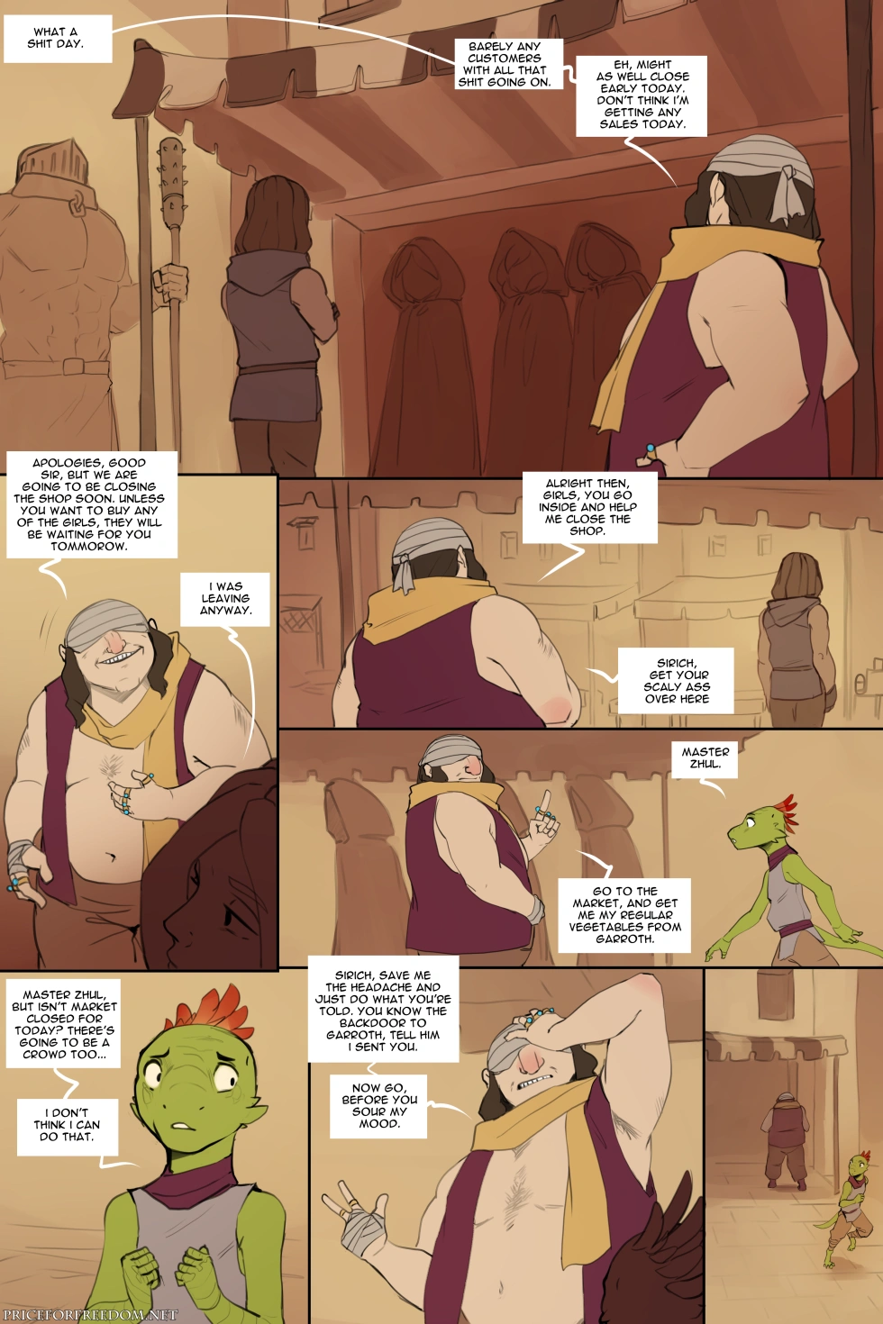 Price for Freedom comic page 399